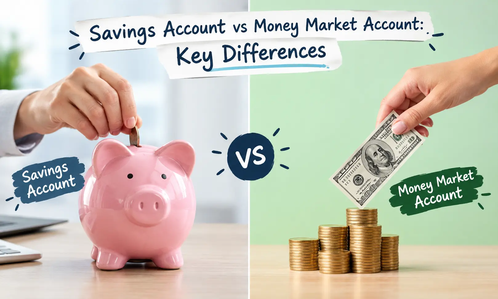 Savings Account vs Money Market Account: Key Differences